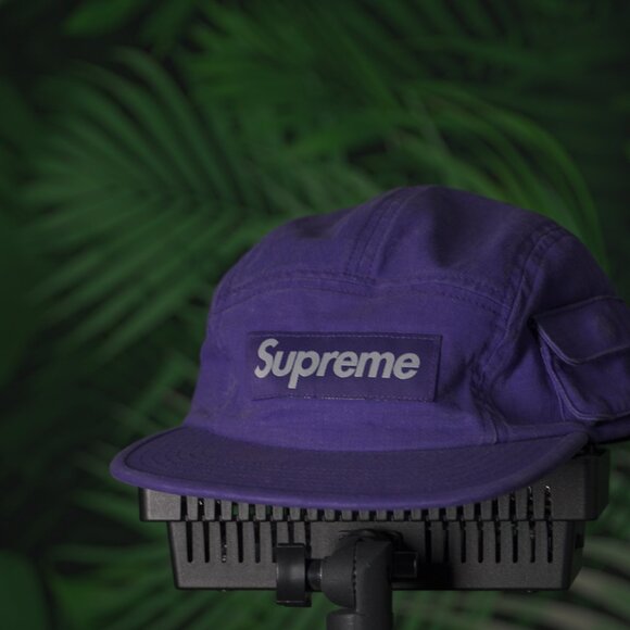 SUPREME MILITARY POCKET HAT PURPLE CLASSIC STREETWEAR - Picture 2 of 14